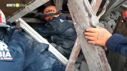 Héroes Soldados colombianos rescataron con vida a una mascota en Turquía parte 1