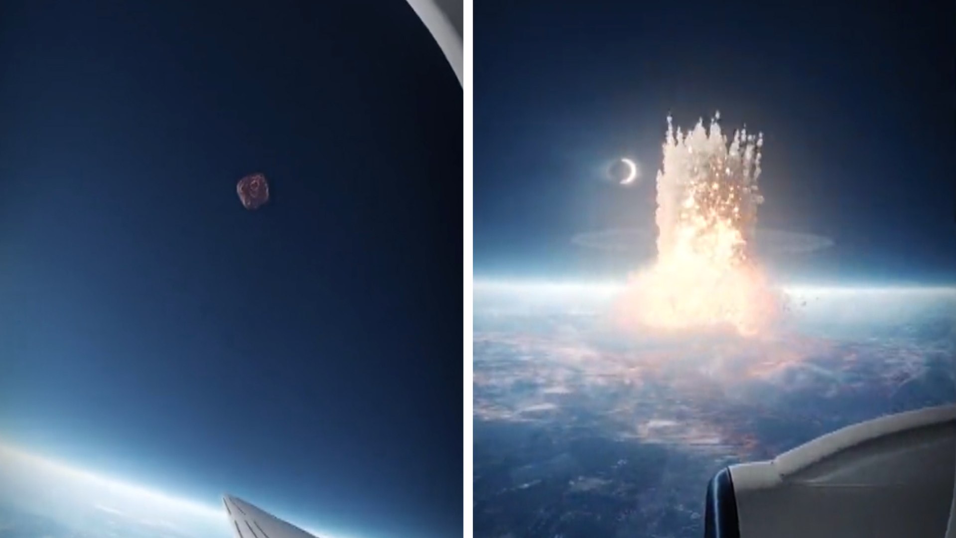 Terrifying simulation shows what would happen to the earth if a giant meteorite struck it