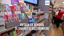 Belgio, dal 2025 vietato vendere sigarette elettroniche nei negozi e online