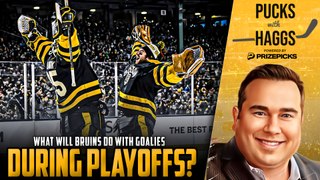 What Will Bruins Do With Their Goalies for Playoffs w/ Evan Marinofsky | Pucks with Haggs