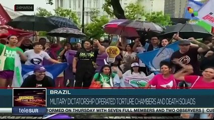 Brazilians march in defense of democracy and social justice