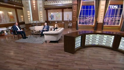 "لقاء مع الدكتور عبد المنعم سعيد وحرمه السيدة آمال طوقان."