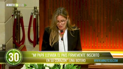 Mi papá llevaba el país firmemente inscrito en su corazón Lina Botero