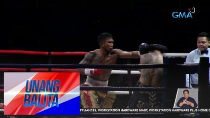 Phl boxer Eumir Marcial, panalo via knockout sa kaniyang homecoming fight | UB