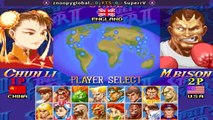 Super Street Fighter II X_ Grand Master Challenge - znoopyglobal vs SuperrV FT5