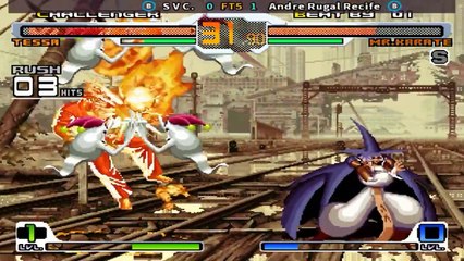 SNK vs. Capcom - SVC Chaos Super Plus - S V C. vs Andre Rugal Recife FT5