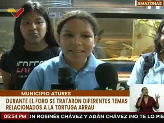 Amazonas | Estudiantes participan en el foro sobre la preservación de la tortuga Arrau