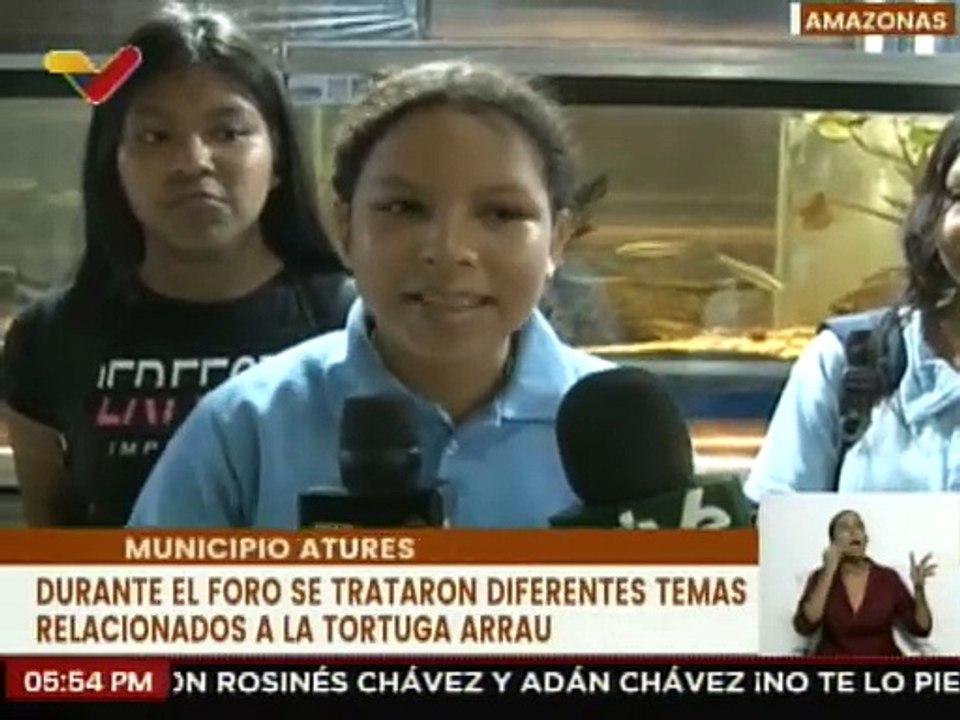 Amazonas | Estudiantes participan en el foro sobre la preservación de la tortuga Arrau