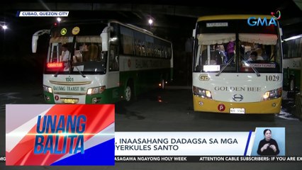 Airconditioned bus na biyaheng Camarines Norte at Camarines Sur, fully-booked na | UB