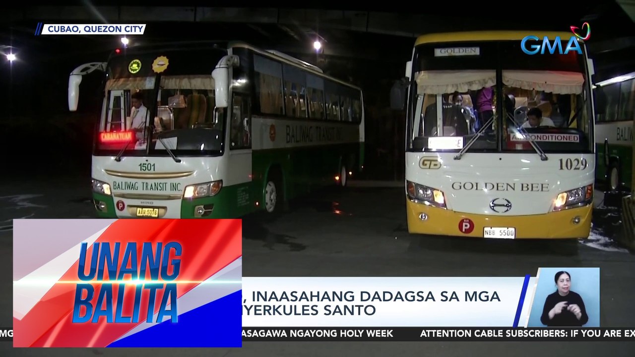 Airconditioned bus na biyaheng Camarines Norte at Camarines Sur, fully-booked na | UB