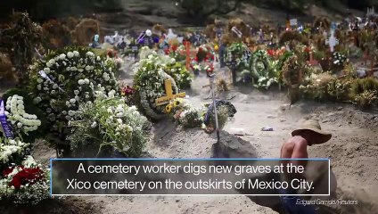 Statues toppled, graves dug, healthcare workers honored