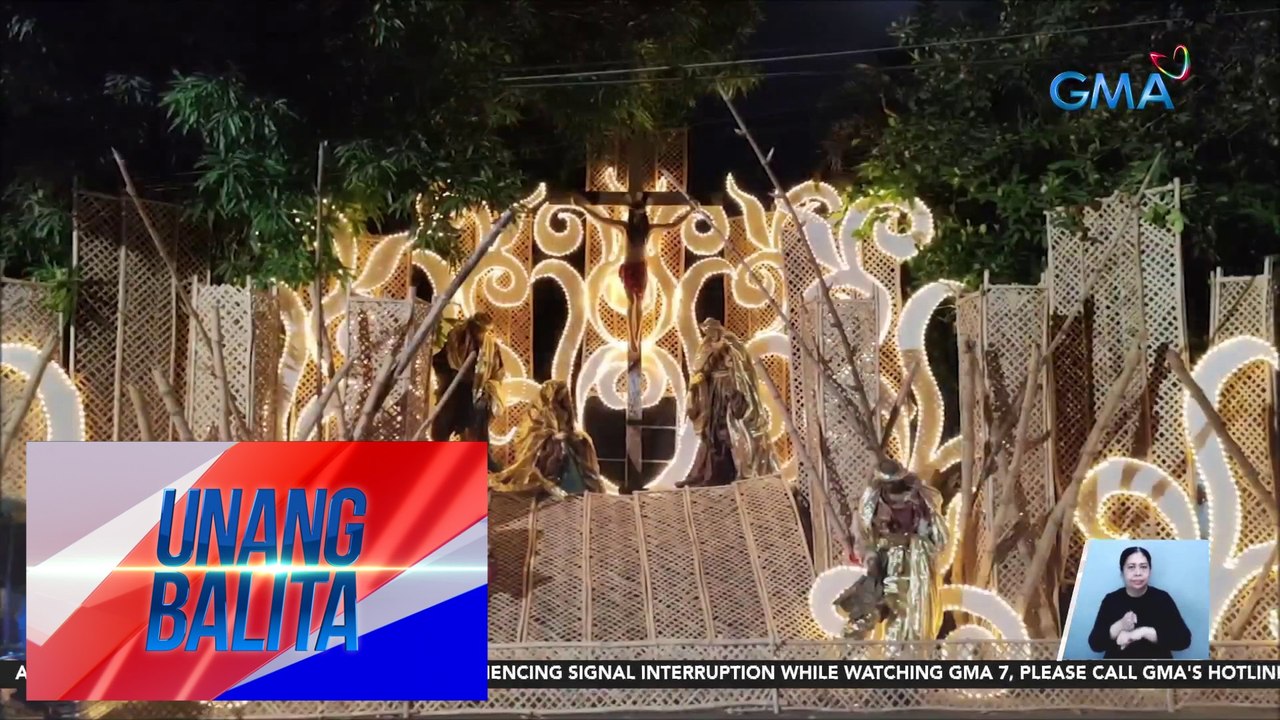 Stations of the Cross, tampok sa ilang bayan sa Bataan | UB