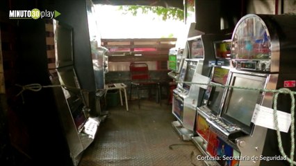 22-10-18 Maquinas tragamonedas fueron incautadas de varias zonas de la ciudad