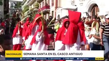 Celebran el Domingo de Ramos en el Casco Antiguo