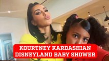 Kourtney Kardashian's Disneyland-themed baby shower was shown on Instagram by Kim