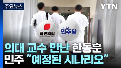 與 "의정 갈등 중재 역할"...민주 "총선용 시나리오" / YTN