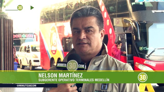 26-12-18 Cerca de 500 mil pasajeros viajaron por Terminales Medellín el fin de semana de Navidad