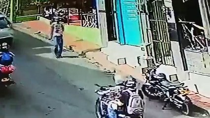 16-05-2021 Así se robaron una bicicleta en San Antonio de Prado