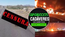Tras Balacera, TIRAN CADÁVERES En Carretera A Caborca, Sonora