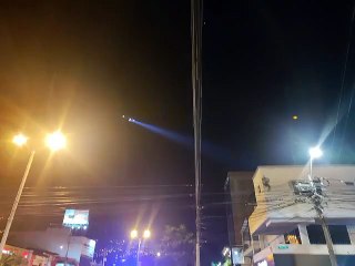 Robaron edificio en Laureles y buscaron a ladrones con el helicoptero de la Policia