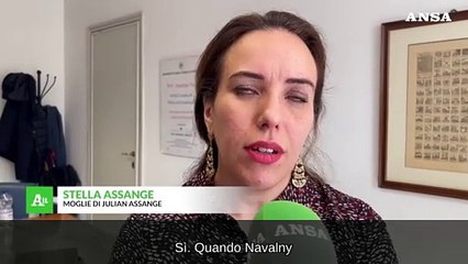 Stella Assange: "Julian se non verra' salvato rischia di finire come Navalny"
