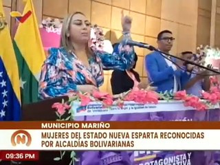Féminas fueron homenajeadas y reconocidas por autoridad regional del estado Nueva Esparta
