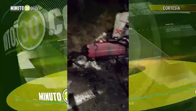 Confirman 3 muertos y 12 heridos en accidente en la autopista Medellín - Bogotá