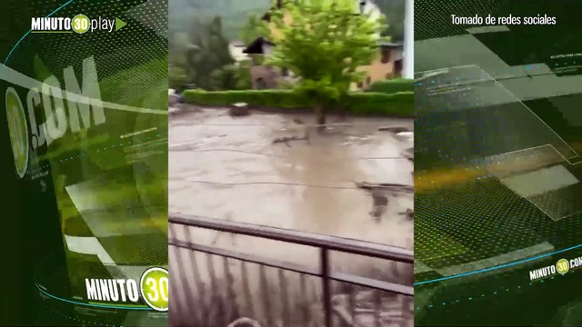 Grandes inundaciones en Italia dejan al menos 5 muertos y un desaparecido