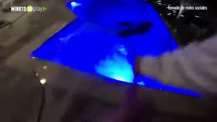 Qué miedo se iban a meter a la piscina cuando fueron sorprendidos por un cocodrilo