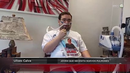 Ulises quiere hacer una vida normal, pero necesita nuevos pulmones