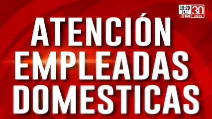 Nuevos beneficios para empleadas domésticas: ¿A cuánto queda la hora en abril?