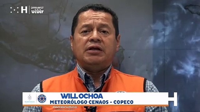 Lluvias con actividad eléctrica pronostican para este lunes en estas regiones de Honduras