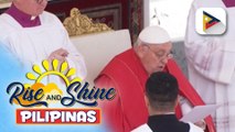 Pope Francis, wala munang sermon sa Palm Sunday Mass dahil sa iniindang karamdaman