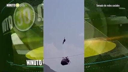 Ocho personas quedan atrapadas en un teleférico en el norte de Pakistán
