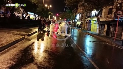 Quedó en la mitad de la calle Lo que se sabe del presunto fletero que fue asesinado en Belén, cuando robaba