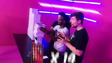 If You Can Carry $1,000,000 You Keep It! MrBeast YouTuber ||