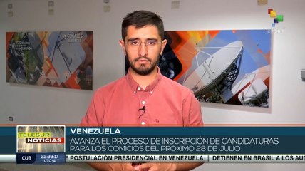 Cuarta jornada de inscripción para comicios del próximo 28 de julio