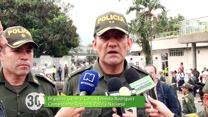 14-04-18 Con sentido homenaje Policia Nacional despide a cinco policías asesinados en Uraba