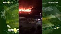 impactante explosión en aeropuerto de Uzbekistán
