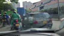 Accidente antes de llegar a Mayorca