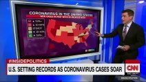 Los Estados Unidos están estableciendo récords mientras los casos de Covid-19 se disparan