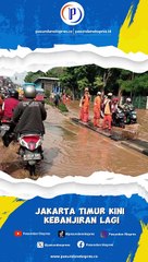 Hek Kramat Jati Banjir Lagi, Dinas SDA Bantah Proyek Tanggul Jebol