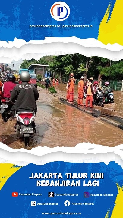 Hek Kramat Jati Banjir Lagi, Dinas SDA Bantah Proyek Tanggul Jebol