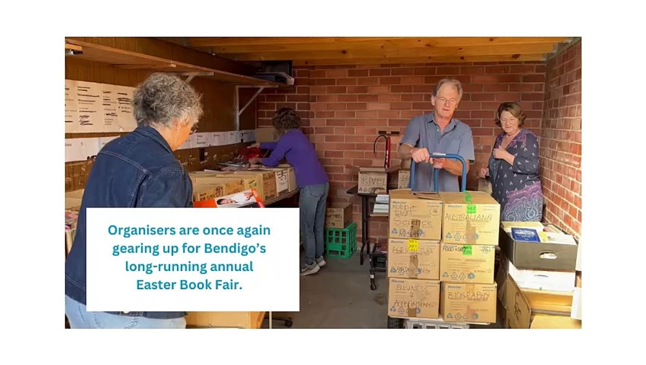 Bendigo Easter Book Fair 2024