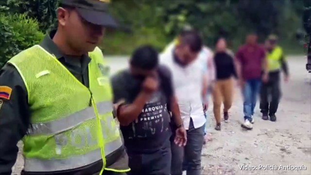 09-08-19 Capturados 6 integrantes de la banda delincuencial 'Los Tejedores' en el oriente antioqueño
