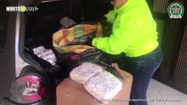 02-08-19 Incautaron 485 kilos de marihuana en el barrio López de Mesa de Medellín