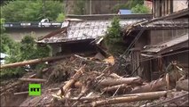 58 muertos por inundaciones y deslizamientos de tierra en Japón