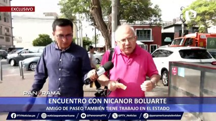 ¡Exclusivo! Encuentro con Nicanor: amigo de paseo también tiene trabajo en el Estado