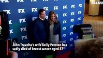 La esposa de John Travolta, Kelly Preston perdió la batalla contra el cancer de seno tras 2 años de lucha