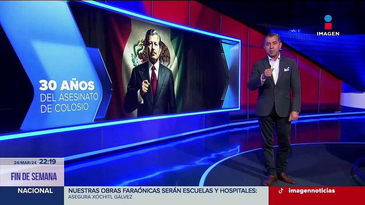 A 30 años del asesinato de Luis Donaldo Colosio